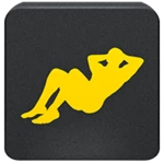 sit ups android application logo